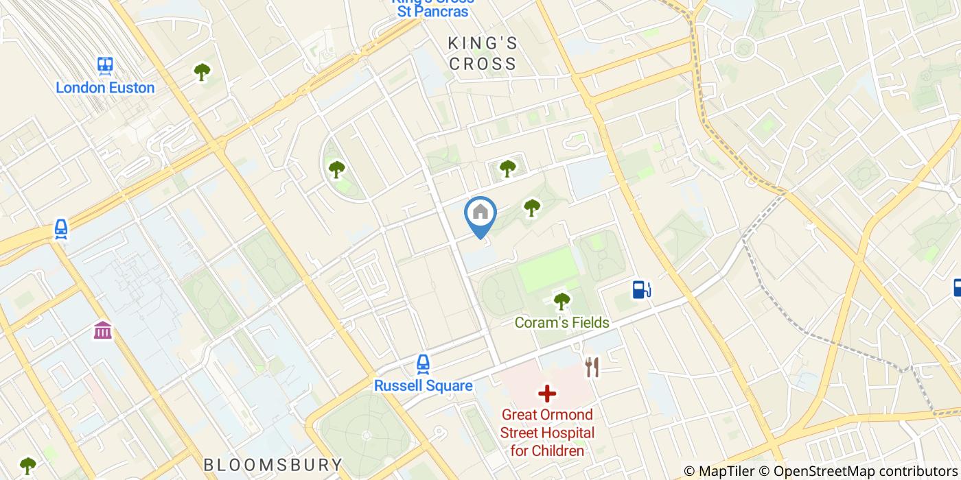 Room in a Shared Flat, Handel Mansions, WC1N