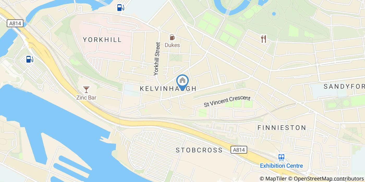 2 Bed Flat, Kelvinhaugh Street, G3