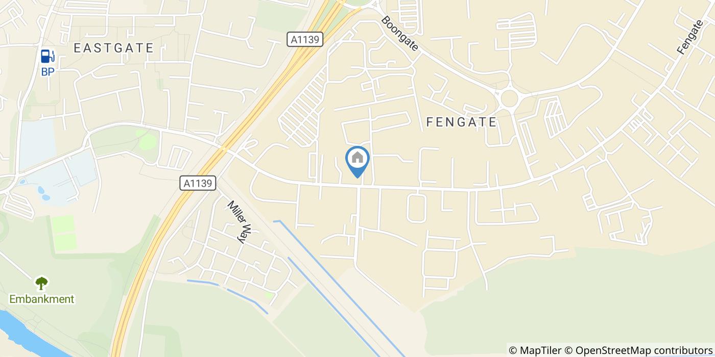 4 Bed Semi-Detached House, Fengate, PE1