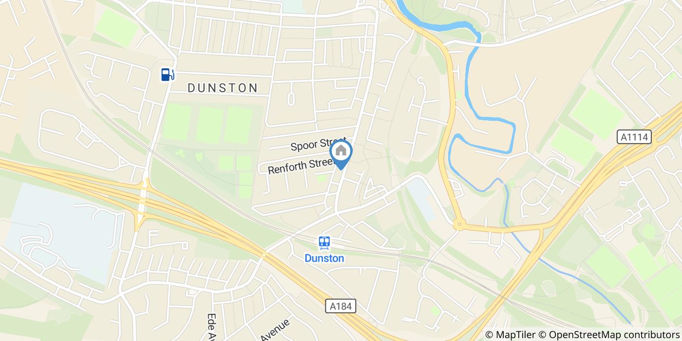 2 Bed Terraced House, Ravensworth Road, NE11