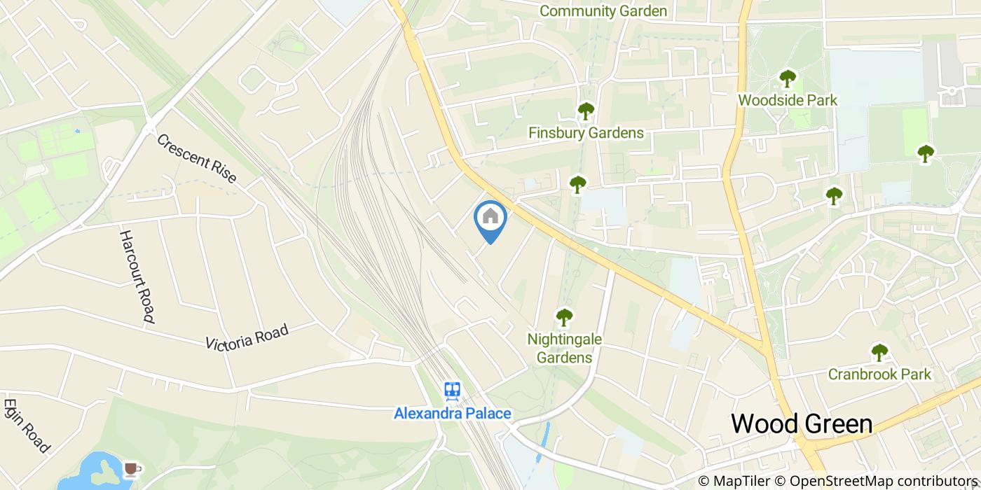 3 Bed Terraced House, Northcott Avenue, N22