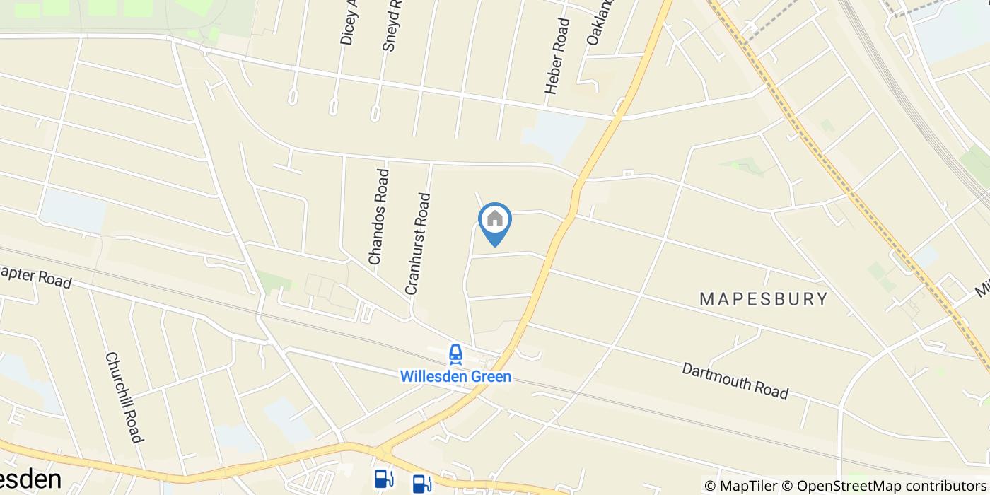 Room in a Shared Flat, Stanley Gardens, NW2