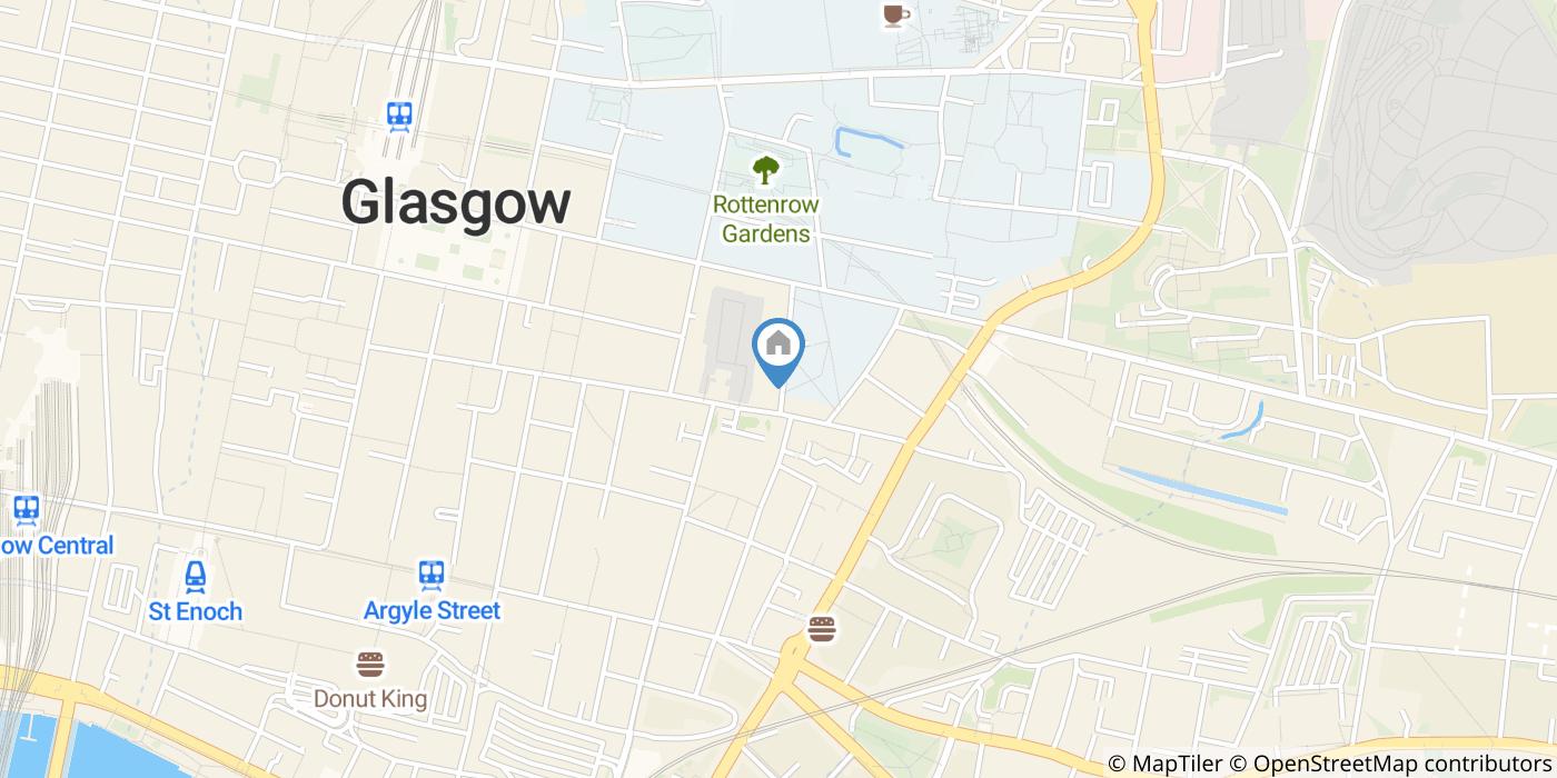 1 Bed Flat, Albion Street, G1