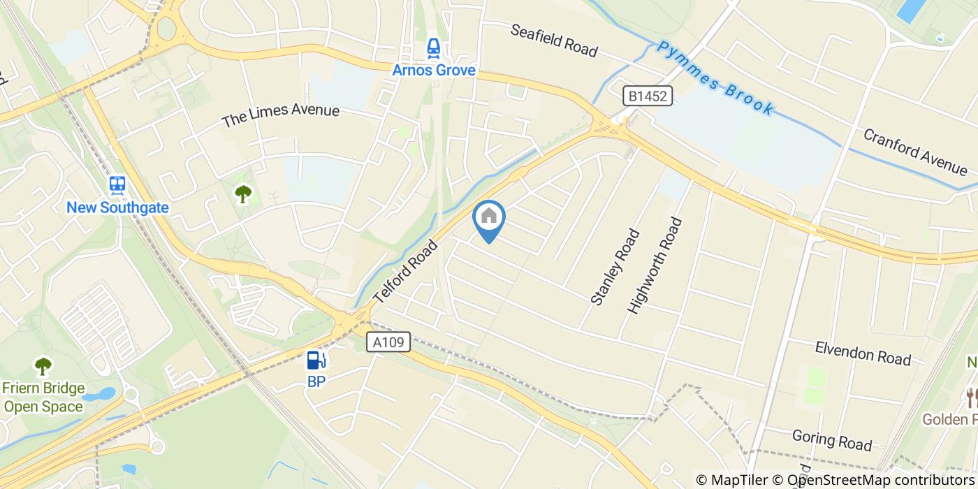 Room in a Shared House, Evesham Road, N11