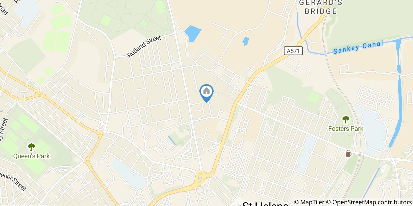 1 Bed Flat, Cooper House, WA10