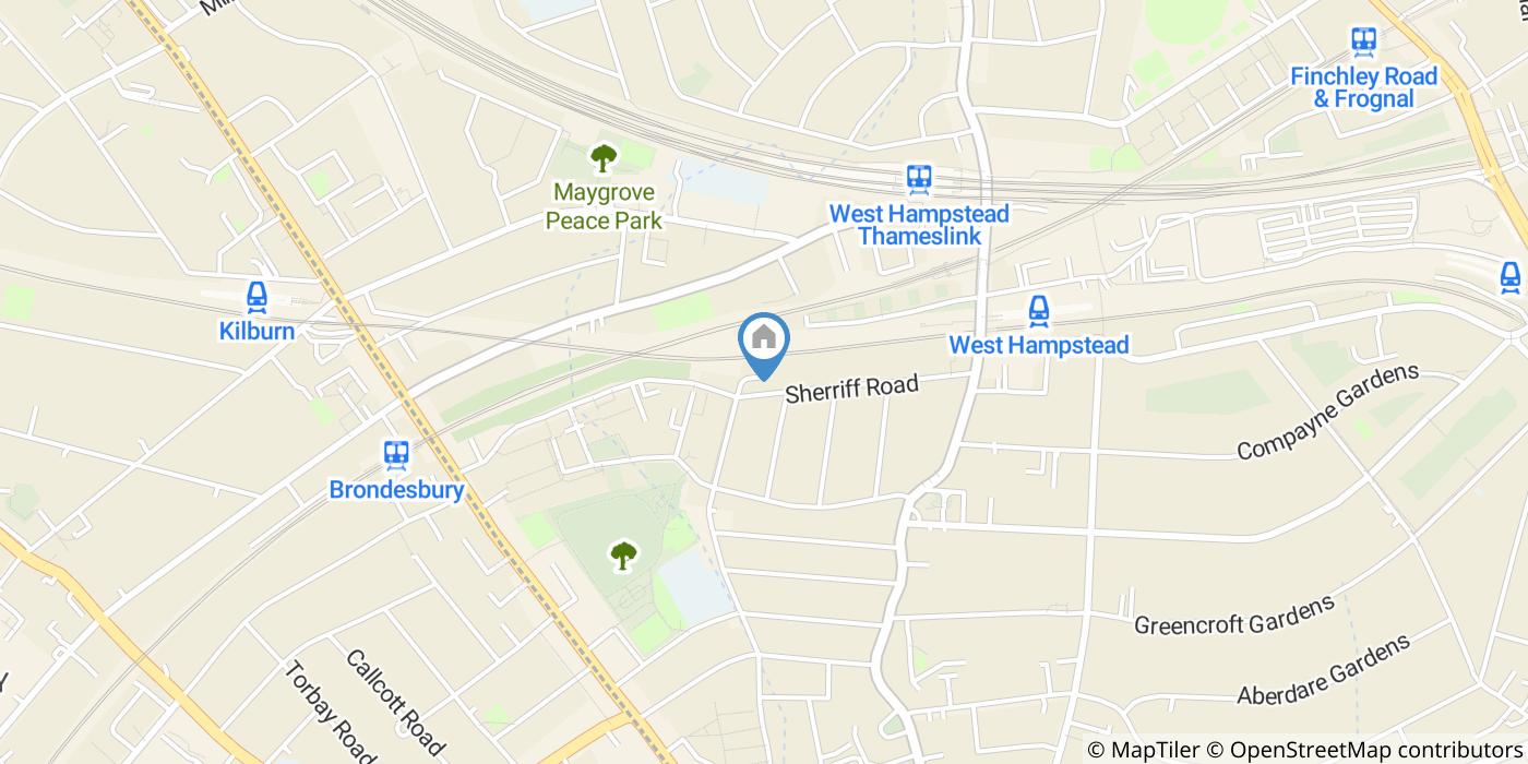 2 Bed Flat, Sherriff Road, NW6