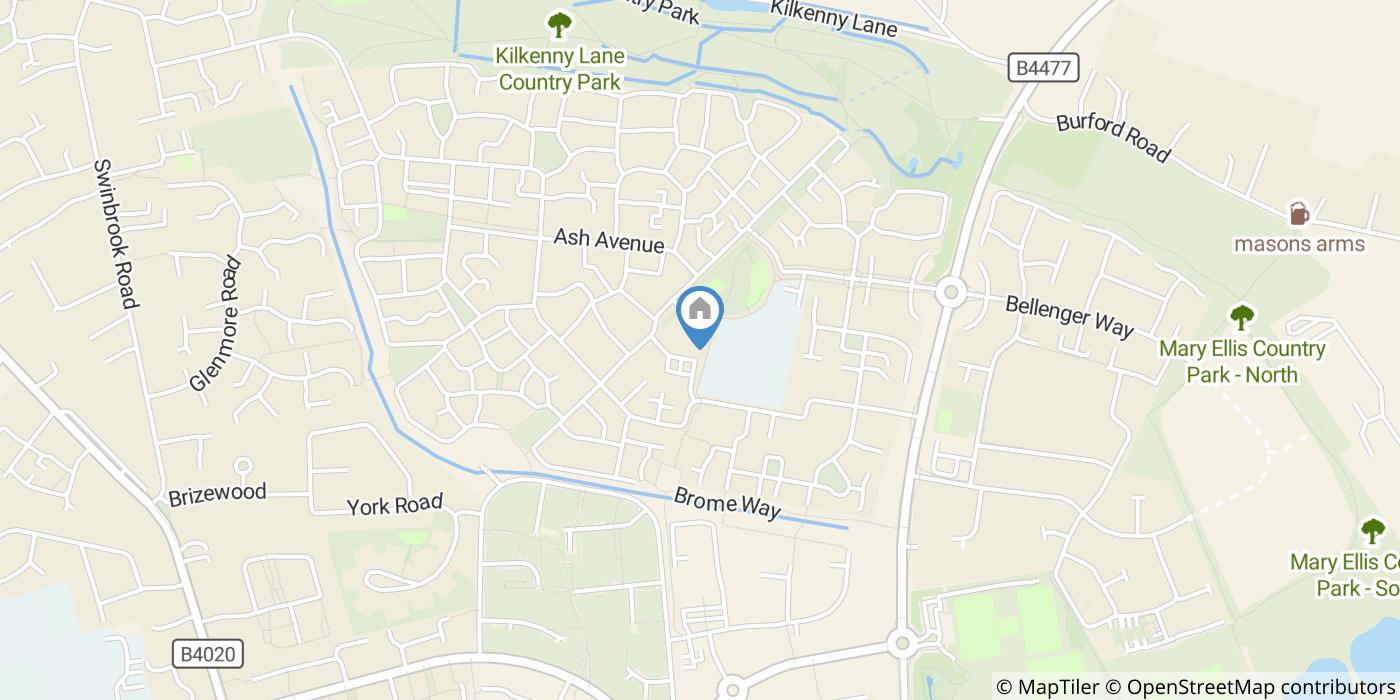 2 Bed Flat, Thornhill Close, OX18