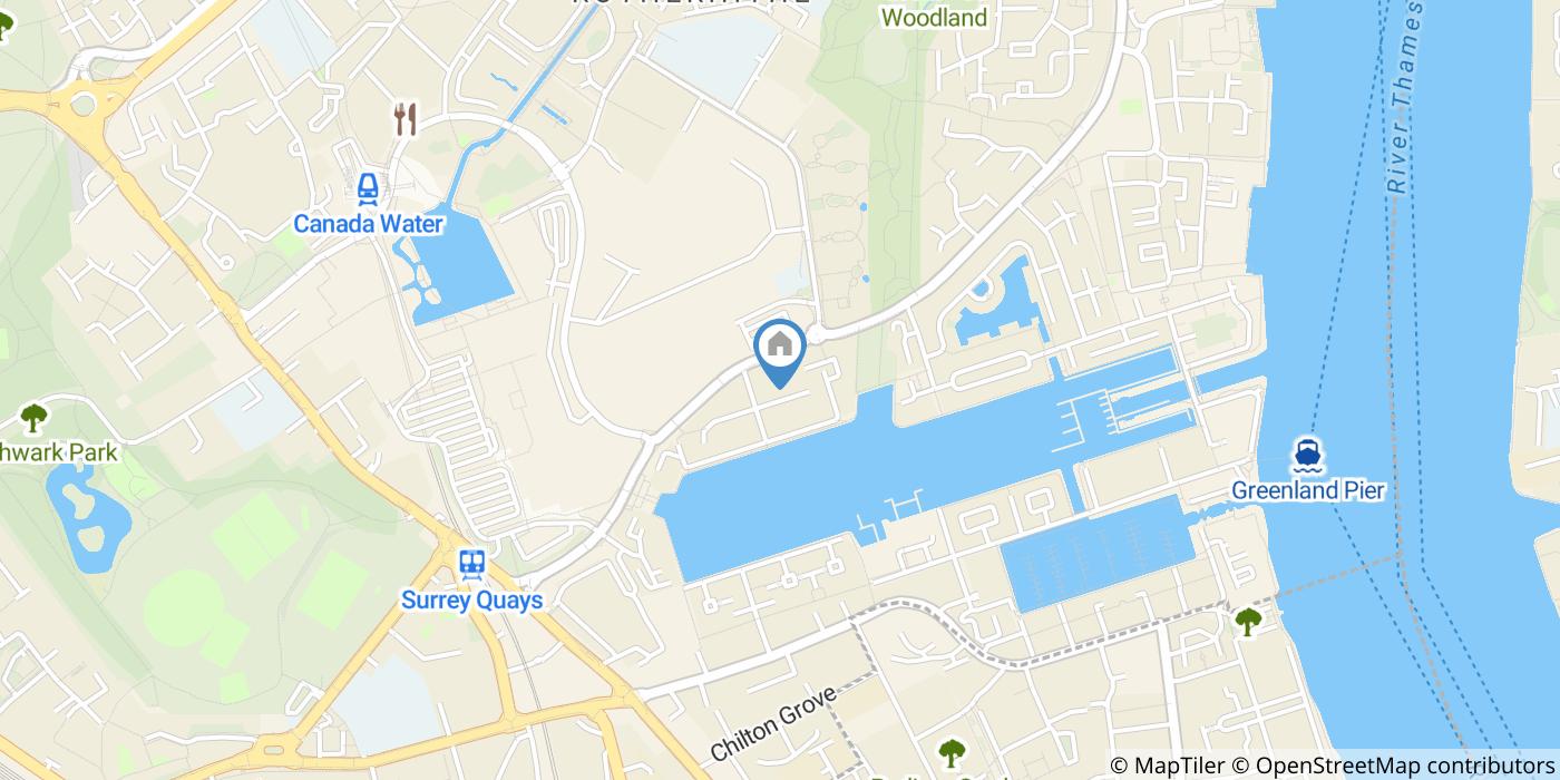 4 Bed Detached House, Brunswick Quay, SE16