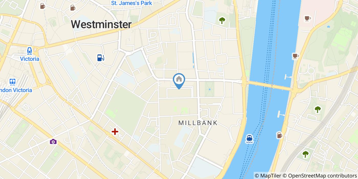 Room in a Shared Flat, Edric House, SW1P