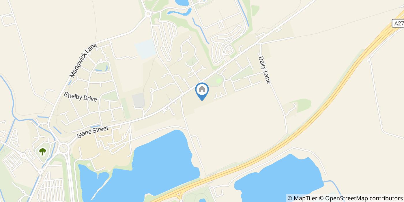 2 Bed Flat, Tilemakers Close, PO18