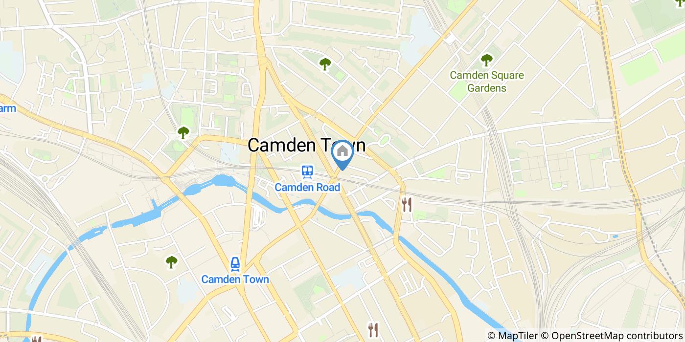 Studio Flat, Camden Road, NW1