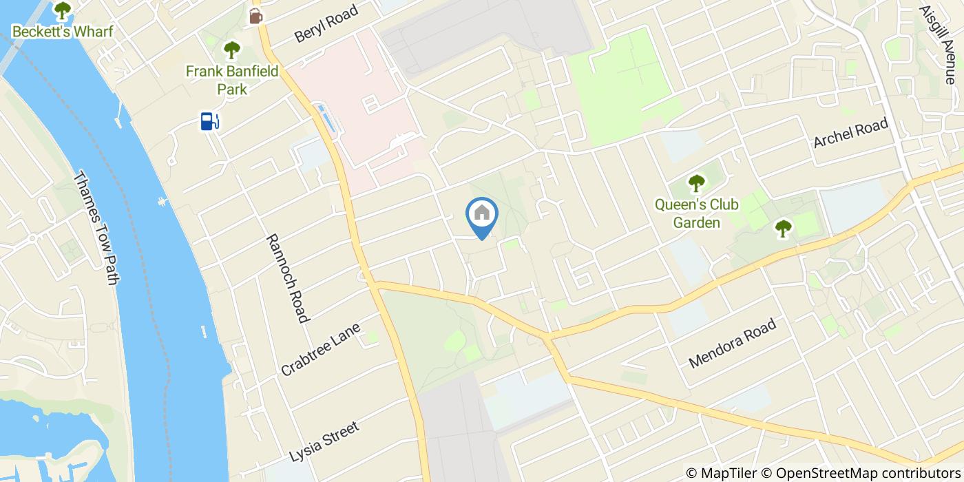 Room in a Shared House, Adeney Close, W6