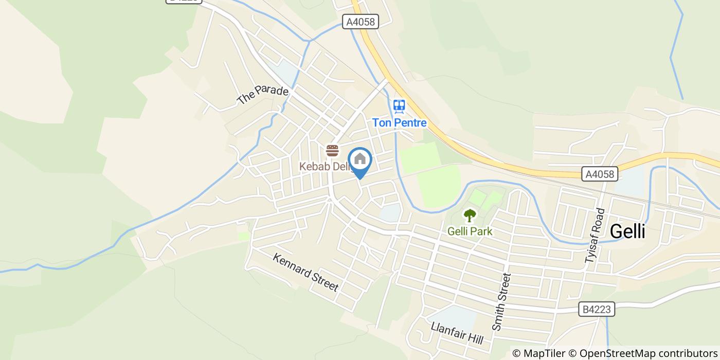 3 Bed Terraced House, Ton Pentre, CF41