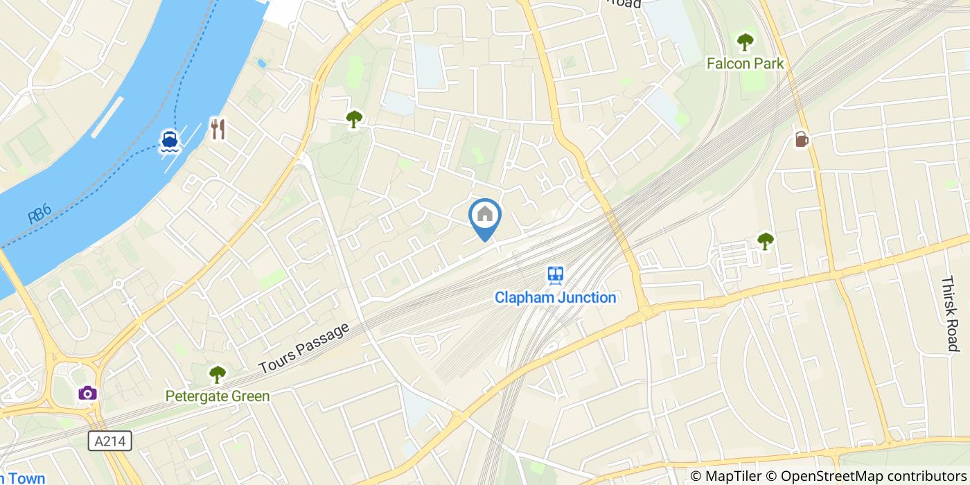 1 Bed Flat, Duval House, SW11