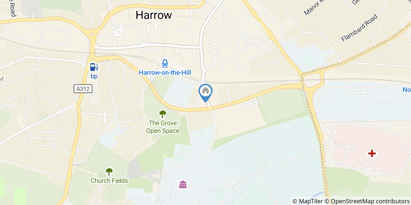 Studio Flat, Peterborough Road, HA1