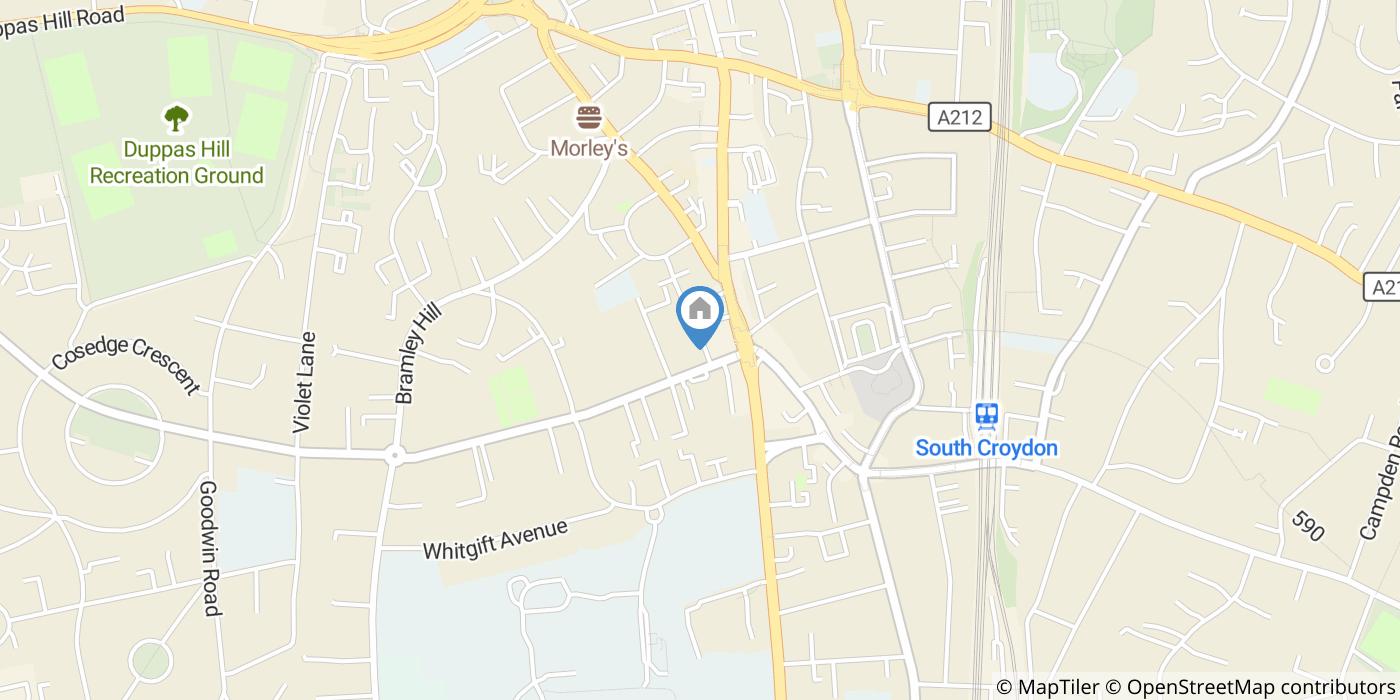 Studio Flat, Warham Road, CR2