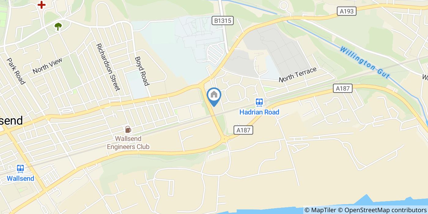 2 Bed Flat, Limekiln Court, NE28