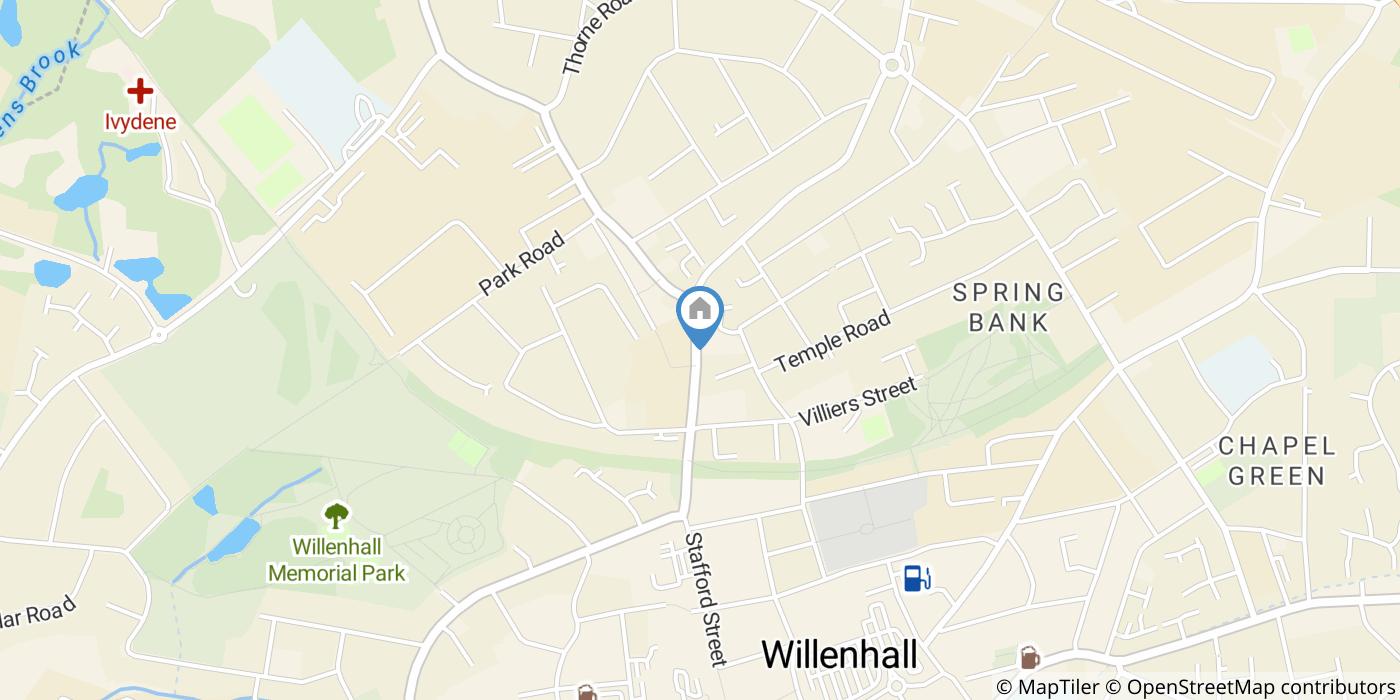 Studio Flat, Temple Bar, WV13