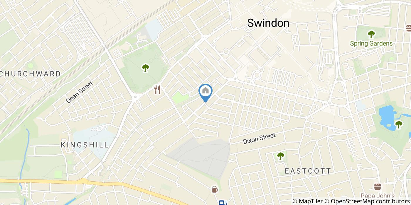 Room in a Shared House, Curtis Street, SN1