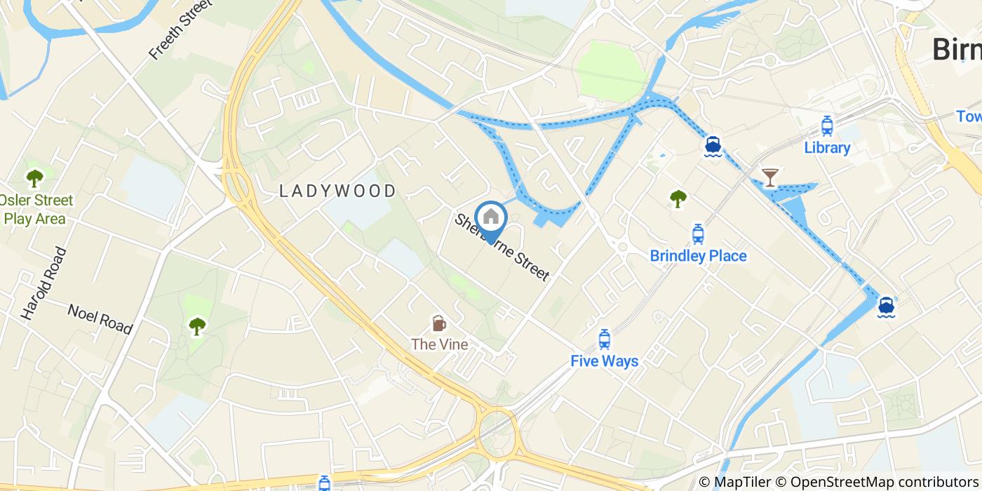 1 Bed Flat, Sherborne Street, B16