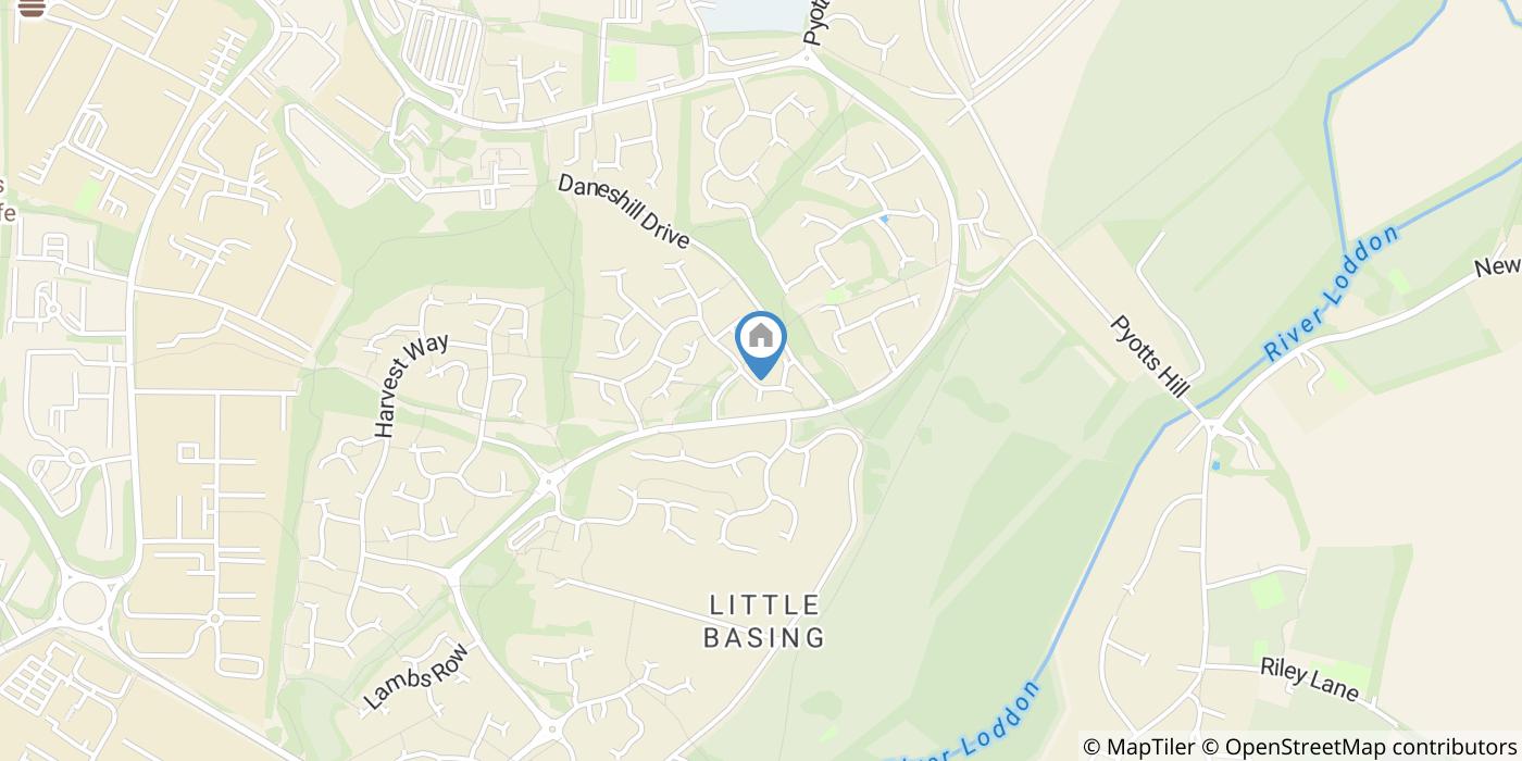 1 Bed Flat, Lychpit, RG24