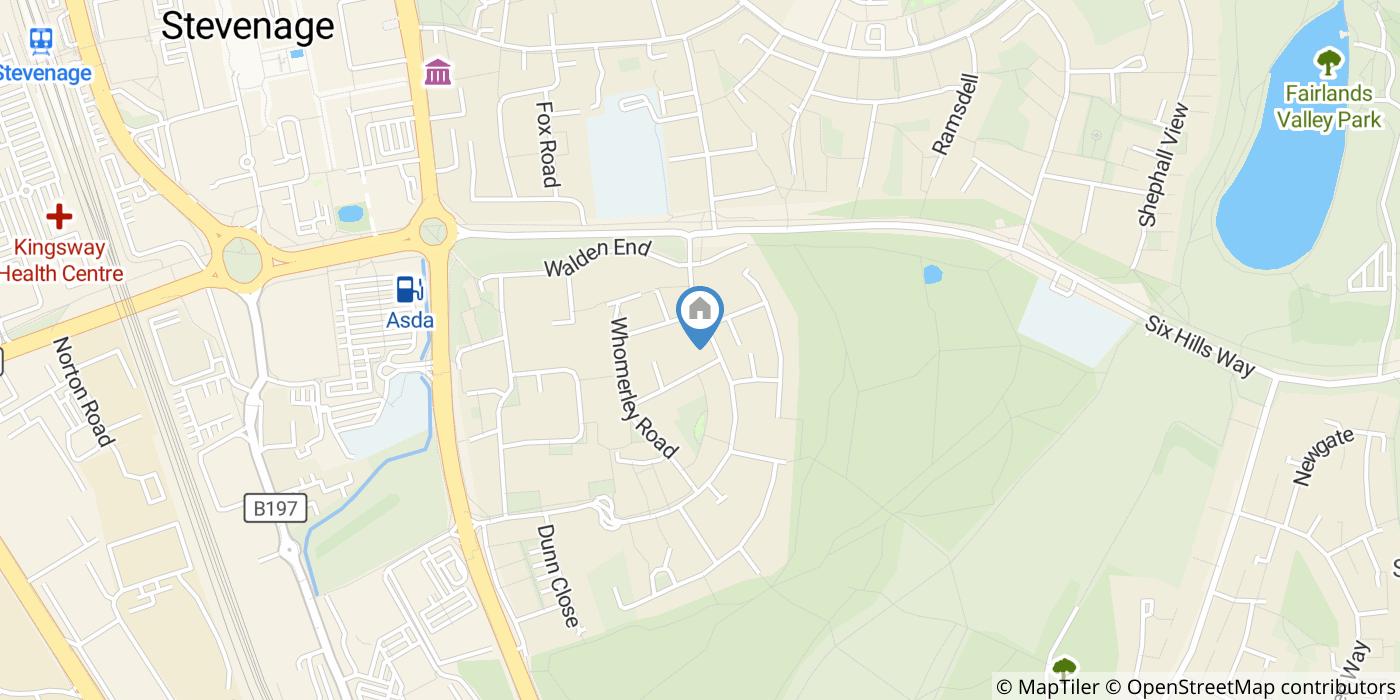 3 Bed Terraced House, Rockingham Way, SG1