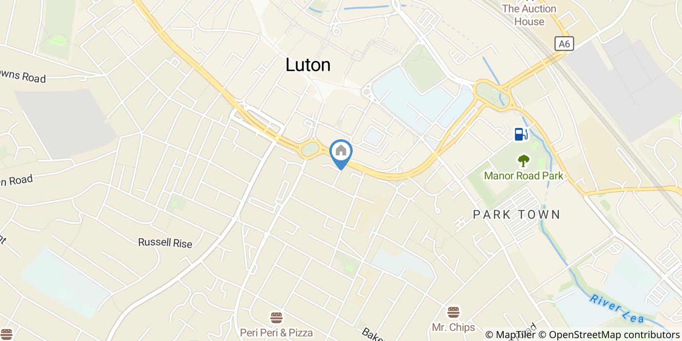 1 Bed Penthouse, Oxford Road, LU1