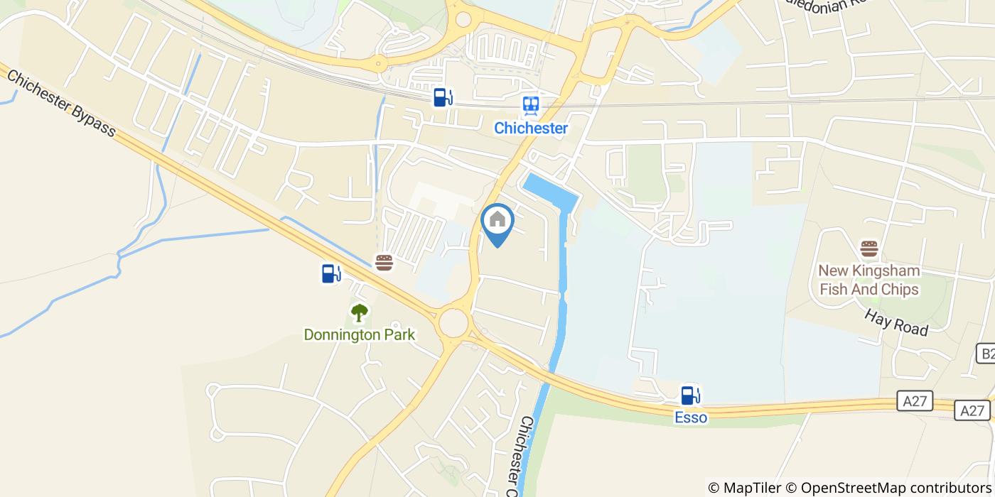 1 Bed Flat, Stockbridge Road, PO19