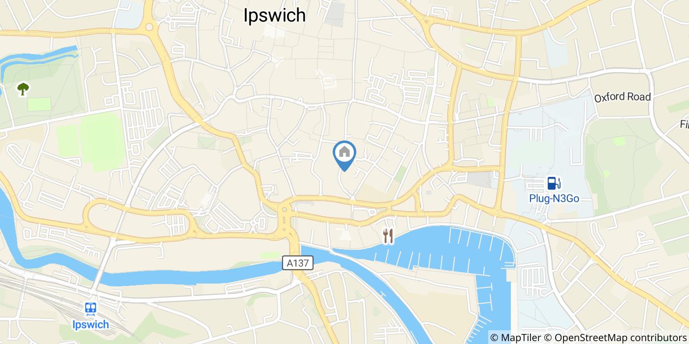 1 Bed Flat, Lower Brook Street, IP4