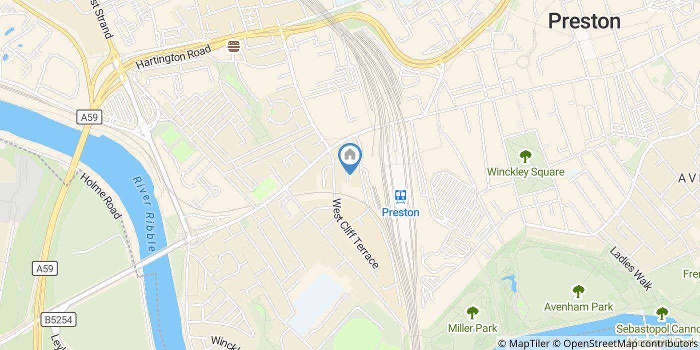 2 Bed Flat, Stanley Place Flexible Renting, PR1