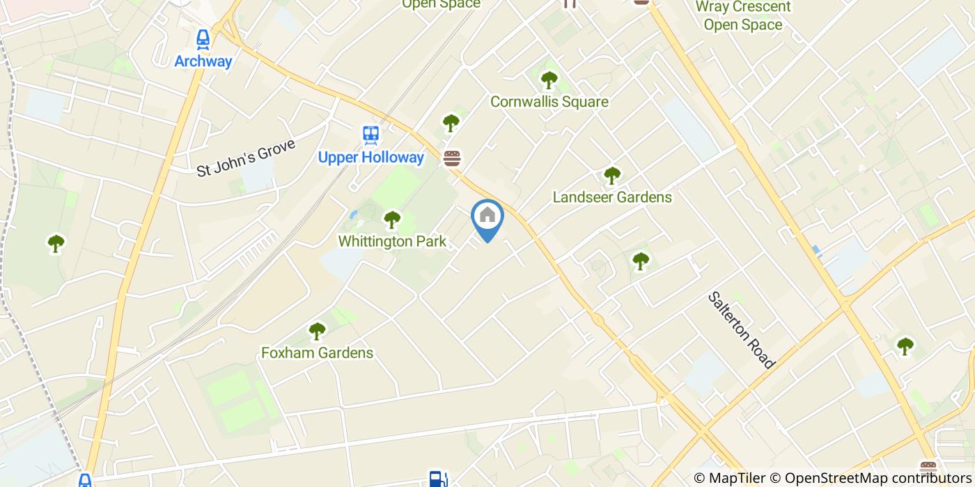 Room in a Shared House, Harford Mews, N19