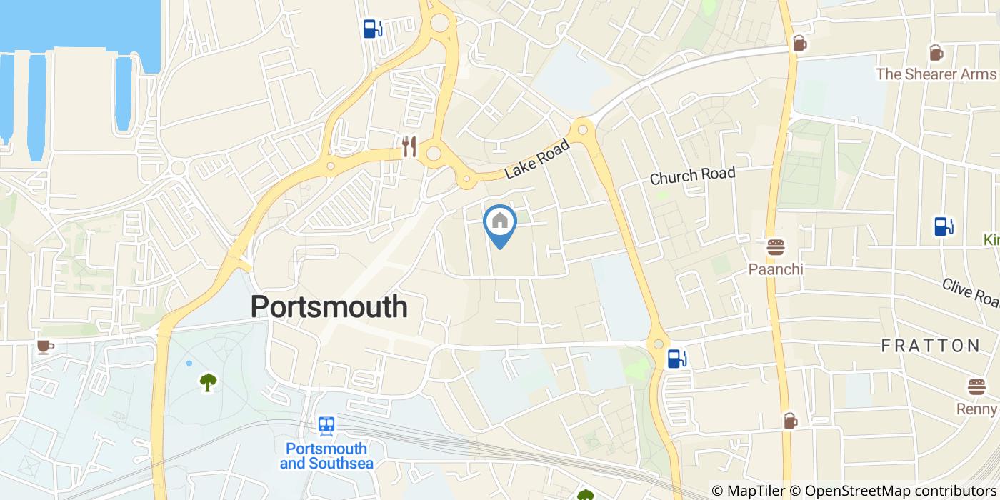2 Bed Flat, Petersfield House, PO1