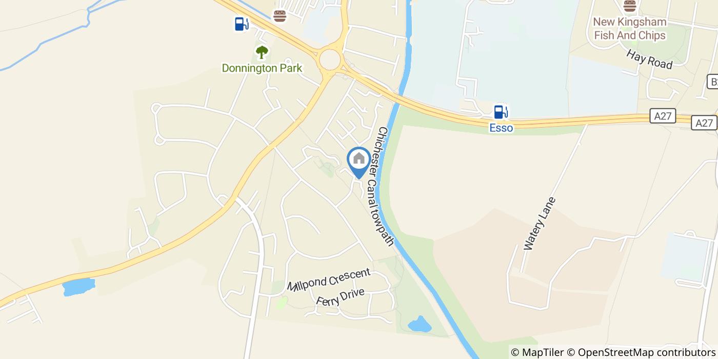 1 Bed Flat, Waterside Drive, PO19