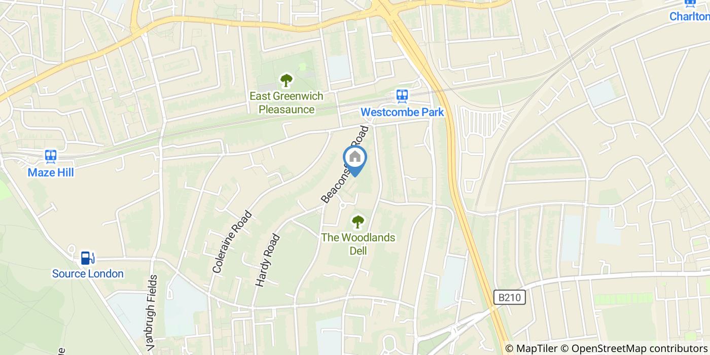 Room in a Shared House, Beaconsfield Close, SE3