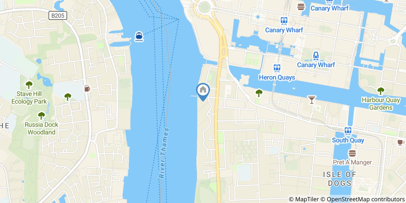 2 Bed Flat, Waterman Building, E14
