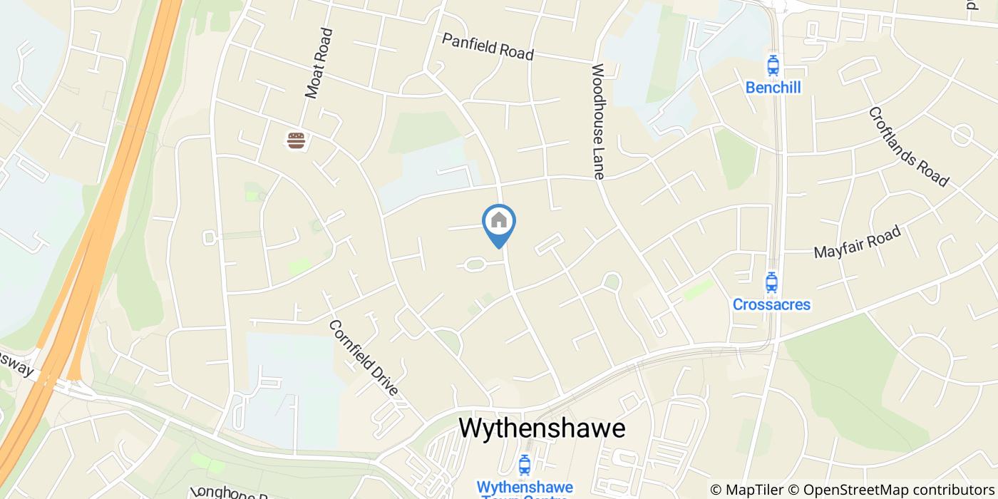 3 Bed End Terrace, Broadoak Road, M22