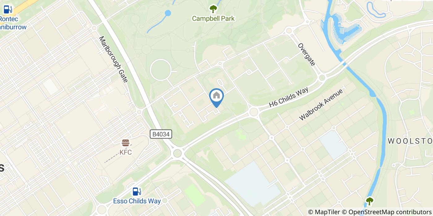 2 Bed Flat, Dalgin Place, MK9
