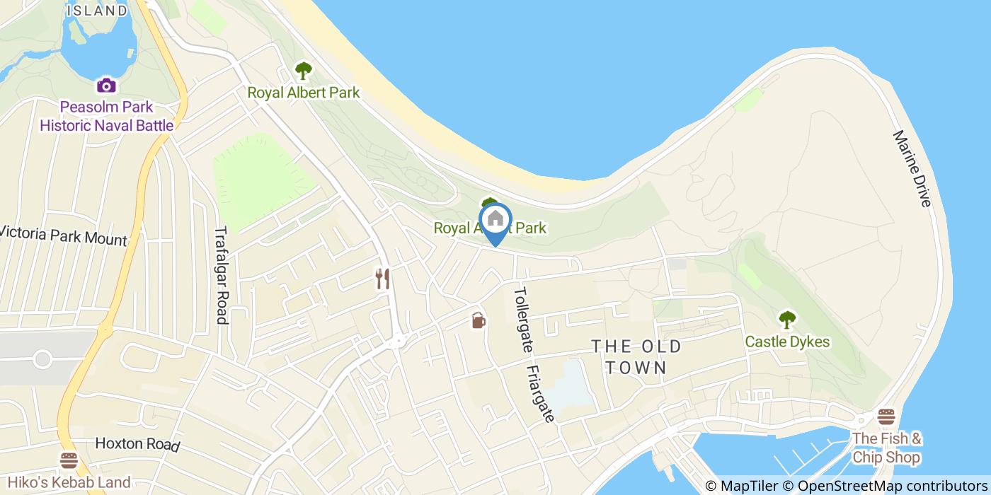2 Bed Flat, Blenheim Terrace, YO12