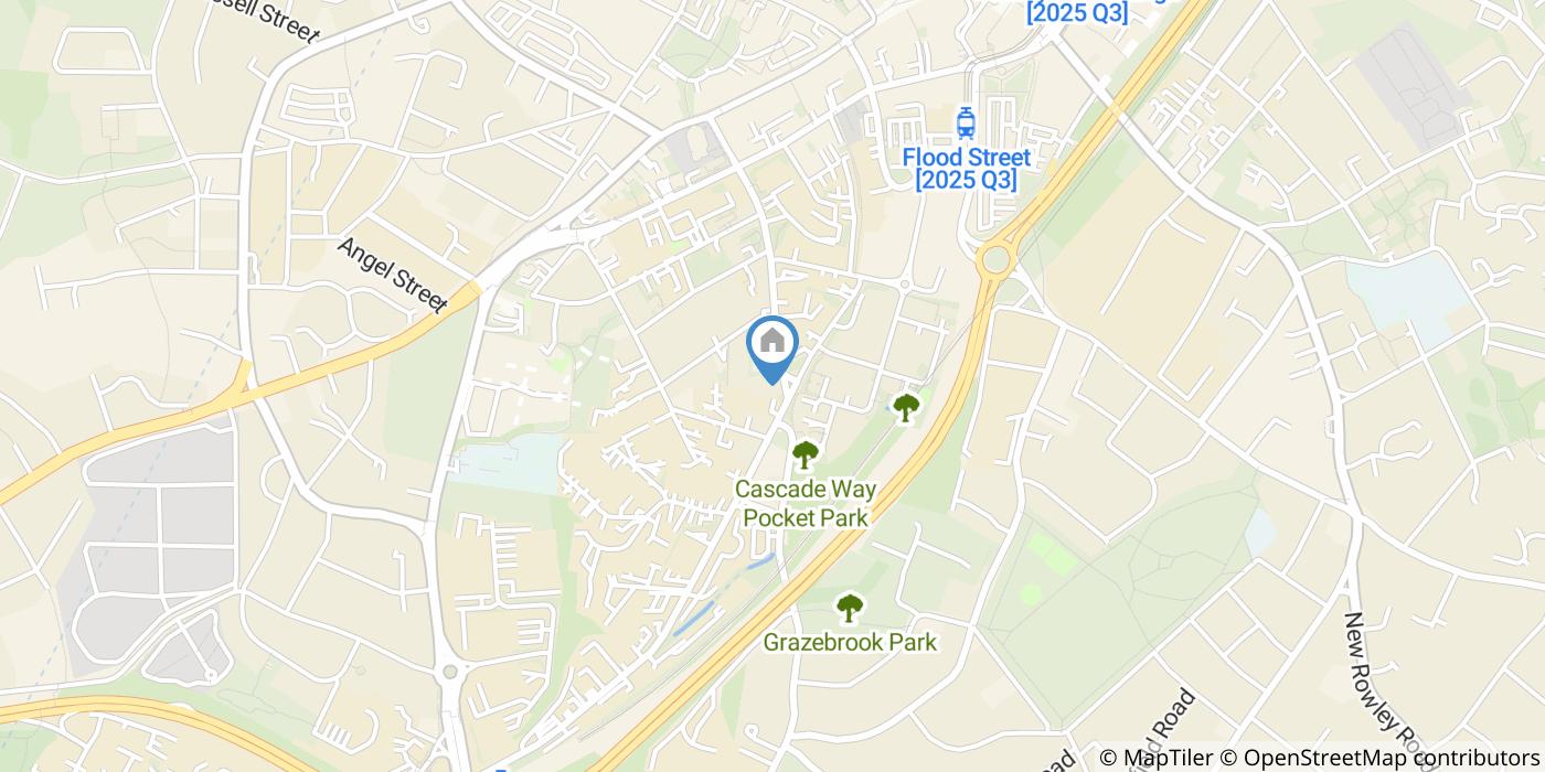 3 Bed Terraced House, Vicar Street, DY2