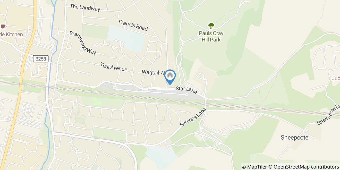 Studio Flat, Wagtail Way, BR5