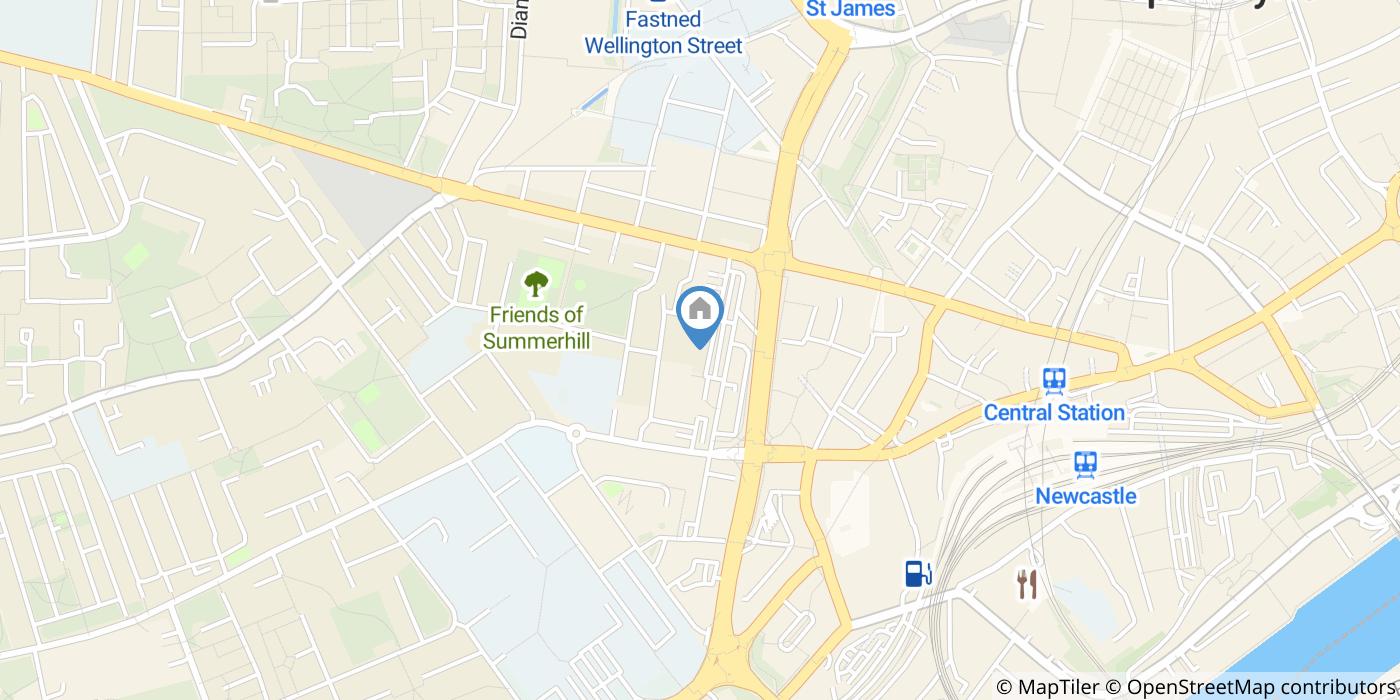 Room in a Shared Flat, Blandford Square, NE1