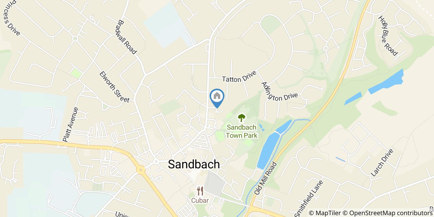 2 Bed Terraced House, Hackney Yard Close, CW11
