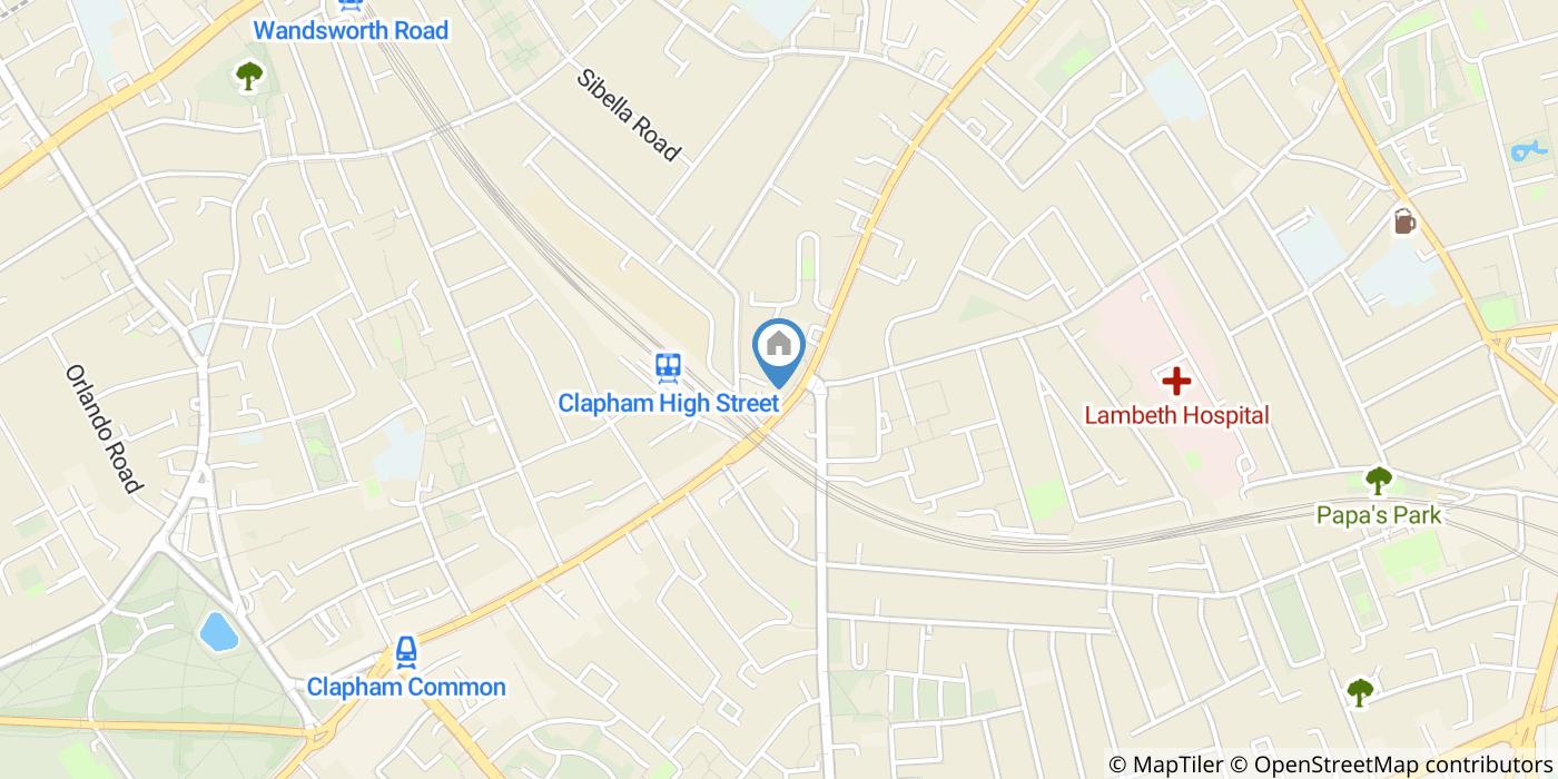 1 Bed Flat, Clapham Road, SW9