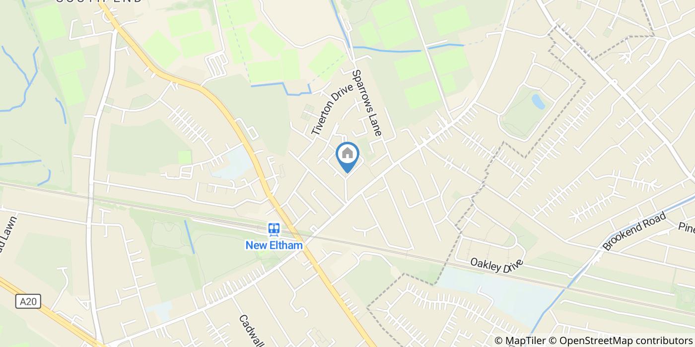 2 Bed Penthouse, Stanley Close, SE9