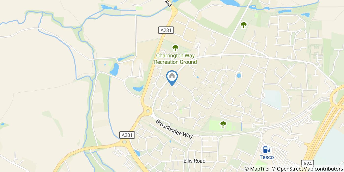 1 Bed Semi-Detached House, Kingsmead Place, RH12