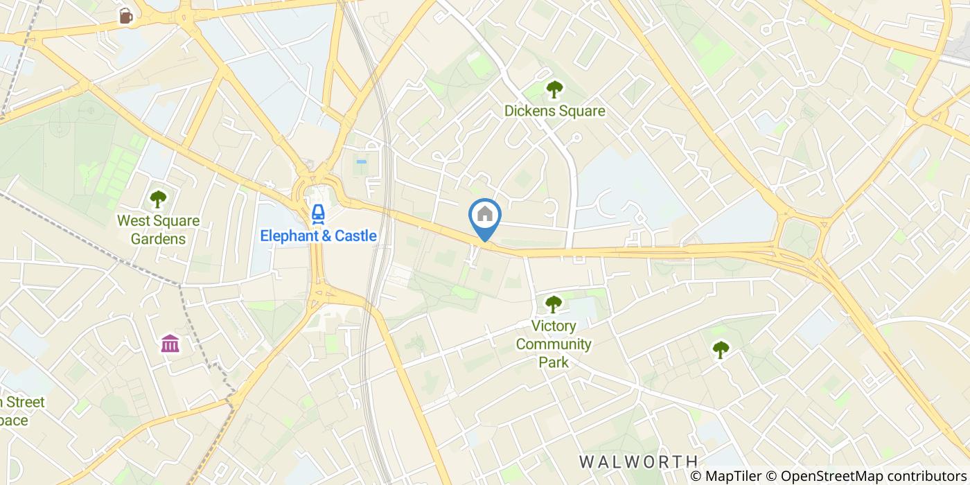 2 Bed Flat, New Kent Road, SE1