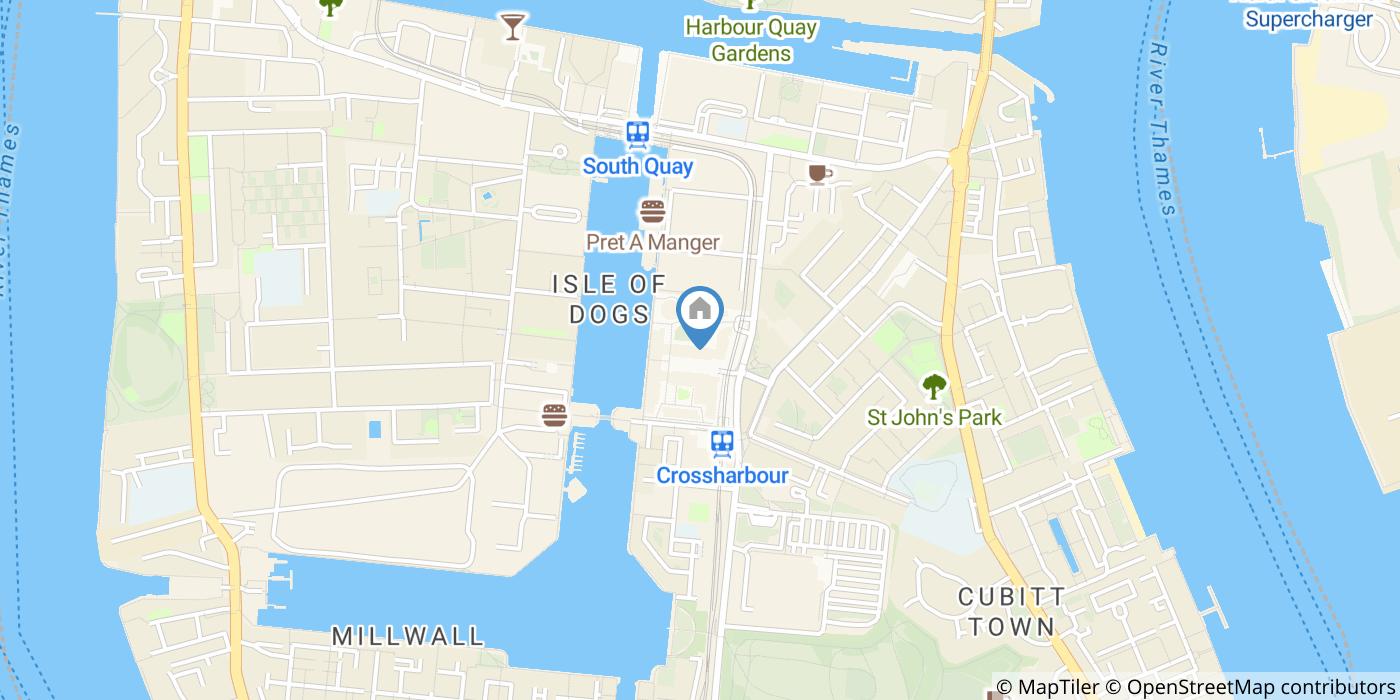 Studio Flat, Baltimore Wharf, E14