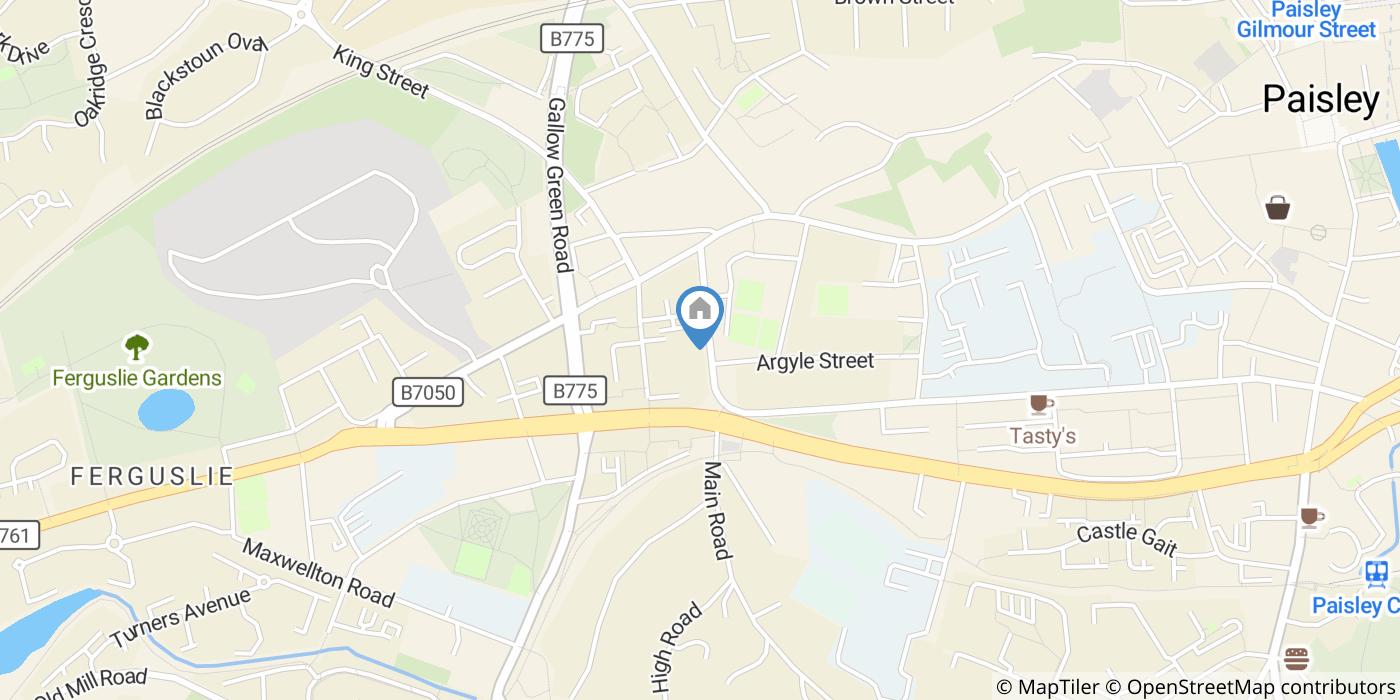 2 Bed Flat, Castle Street, PA1