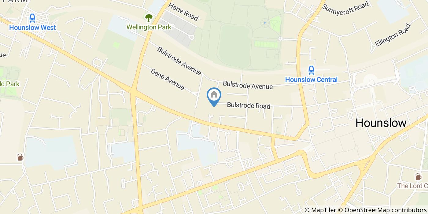 7 Bed Semi-Detached House, Bulstrode Road, TW3