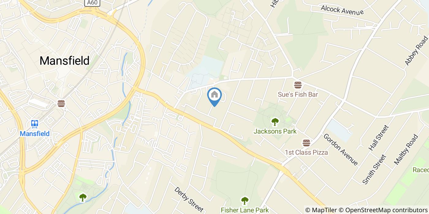 Room in a Shared House, Bowling Street, NG18